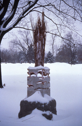 Christopher Varady_Szabo Sculpture: "Sculpture Vivante" Parc Maisonneuve, Montréal, Québec. 2000