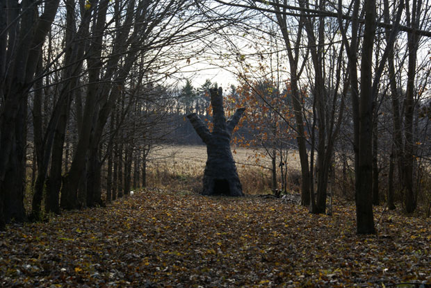 Christopher Varady-Szabo Sculpture: John's Nun, St Anicet, Québec, Canada. 2009