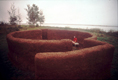 Christopher Varady-Szabo sculpture "Le jardin des songes" Parc pointe Taylor, New Richmond, Québec, Canada. 2004